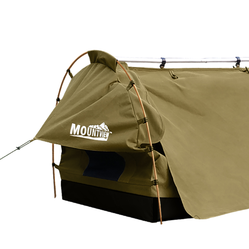Mountview King Single Swag Camping Swags Canvas - Image 6