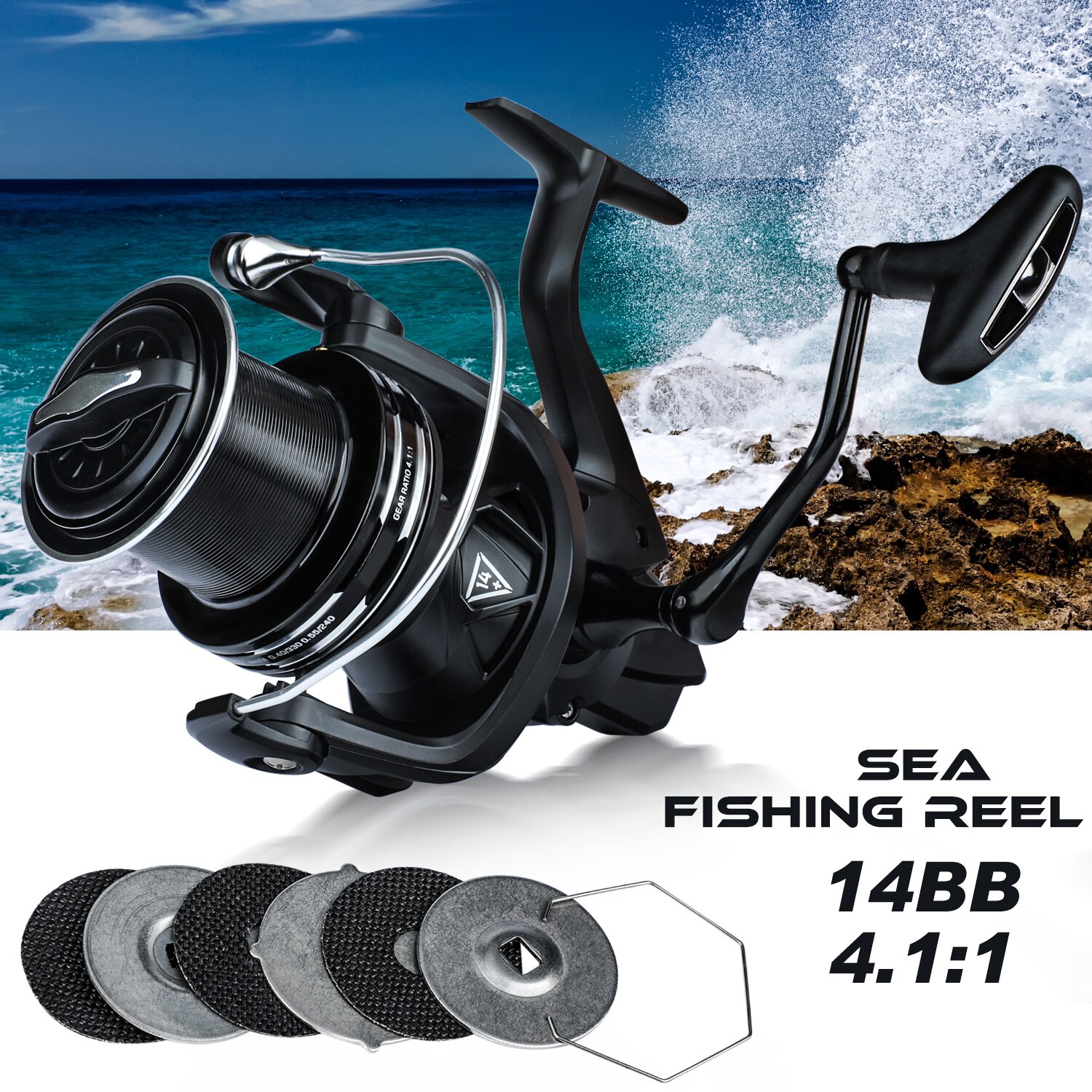 Surf Fishing Reel Ultra Smooth - Image 10