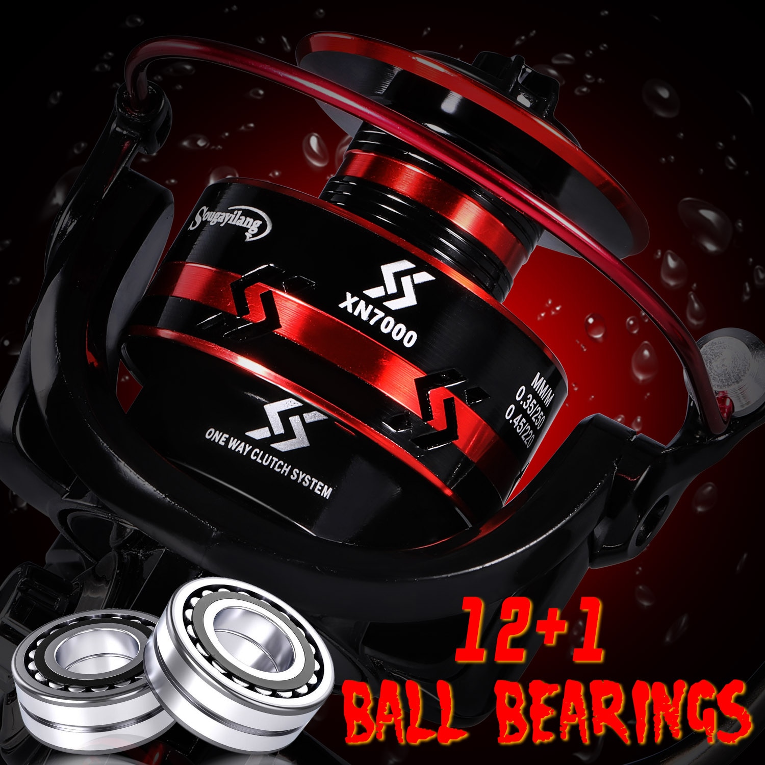 Spinning Reel 2000-7000 Max Drag 16KG - Image 2