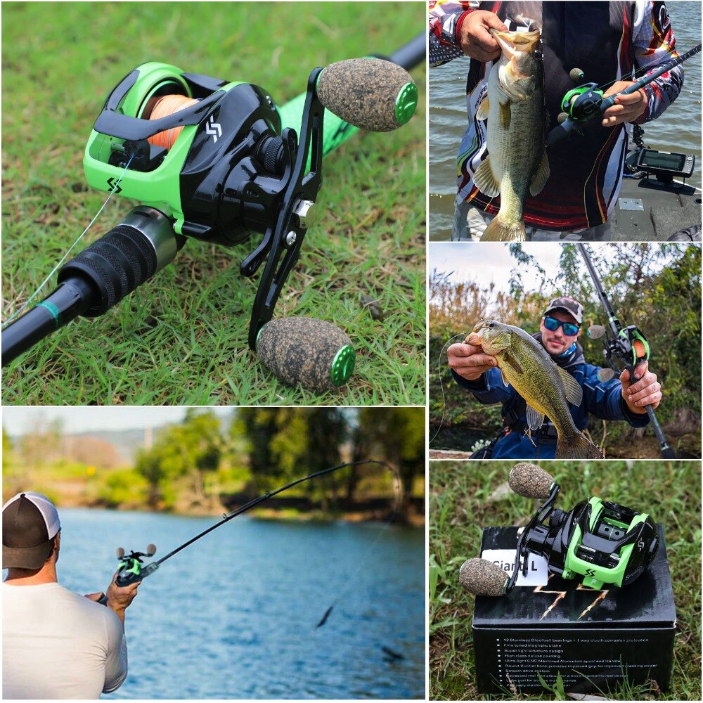 12+1BB 7.2:1 High Speed Baitcasting Reel - Image 12