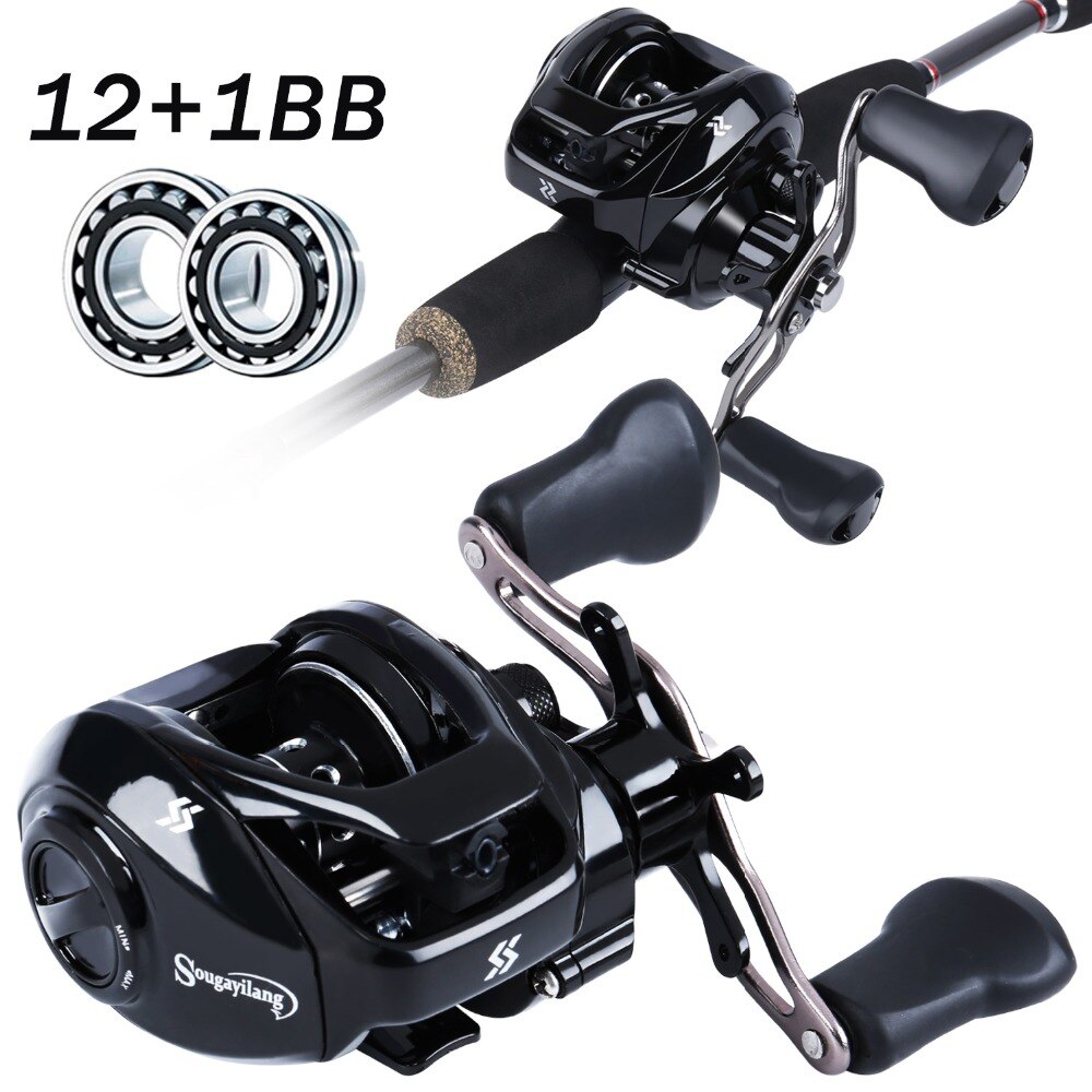 12+1BB 7.2:1 High Speed Baitcasting Reel - Image 9