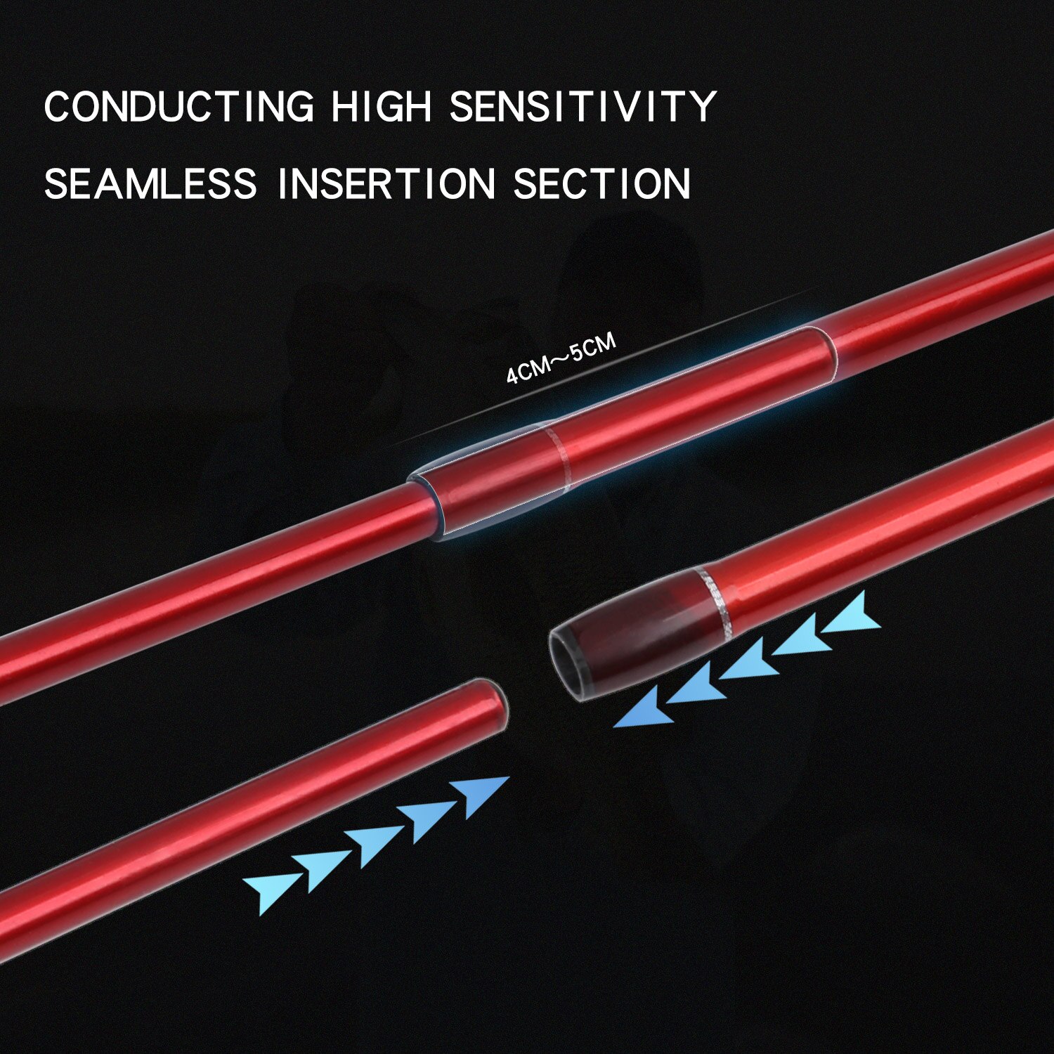 2.1-2.4M 4 Section Carbon Fiber Fishing Rod - Image 4