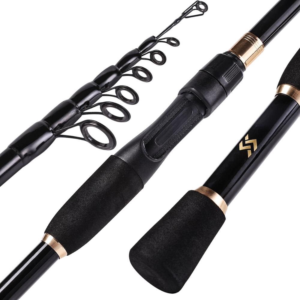 1.8M -2.4M Carbon Fibre Telescopic Fishing Rod - Image 2