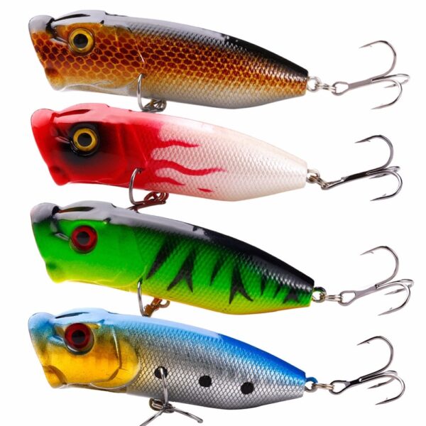 4Pcs Popper Jig Surface Minnow - Image 11