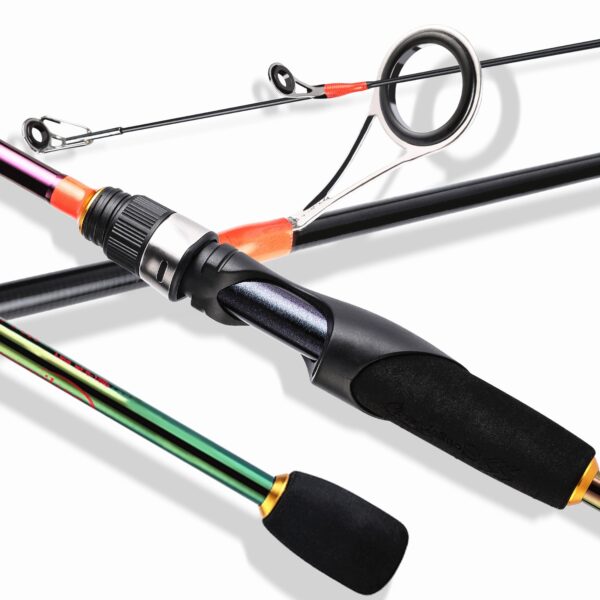 Fishing Rod 1.8m-2.4m Multicolour Carbon Fibre