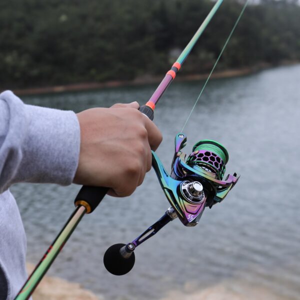 Fishing Rod 1.8m-2.4m Multicolour Carbon Fibre - Image 14