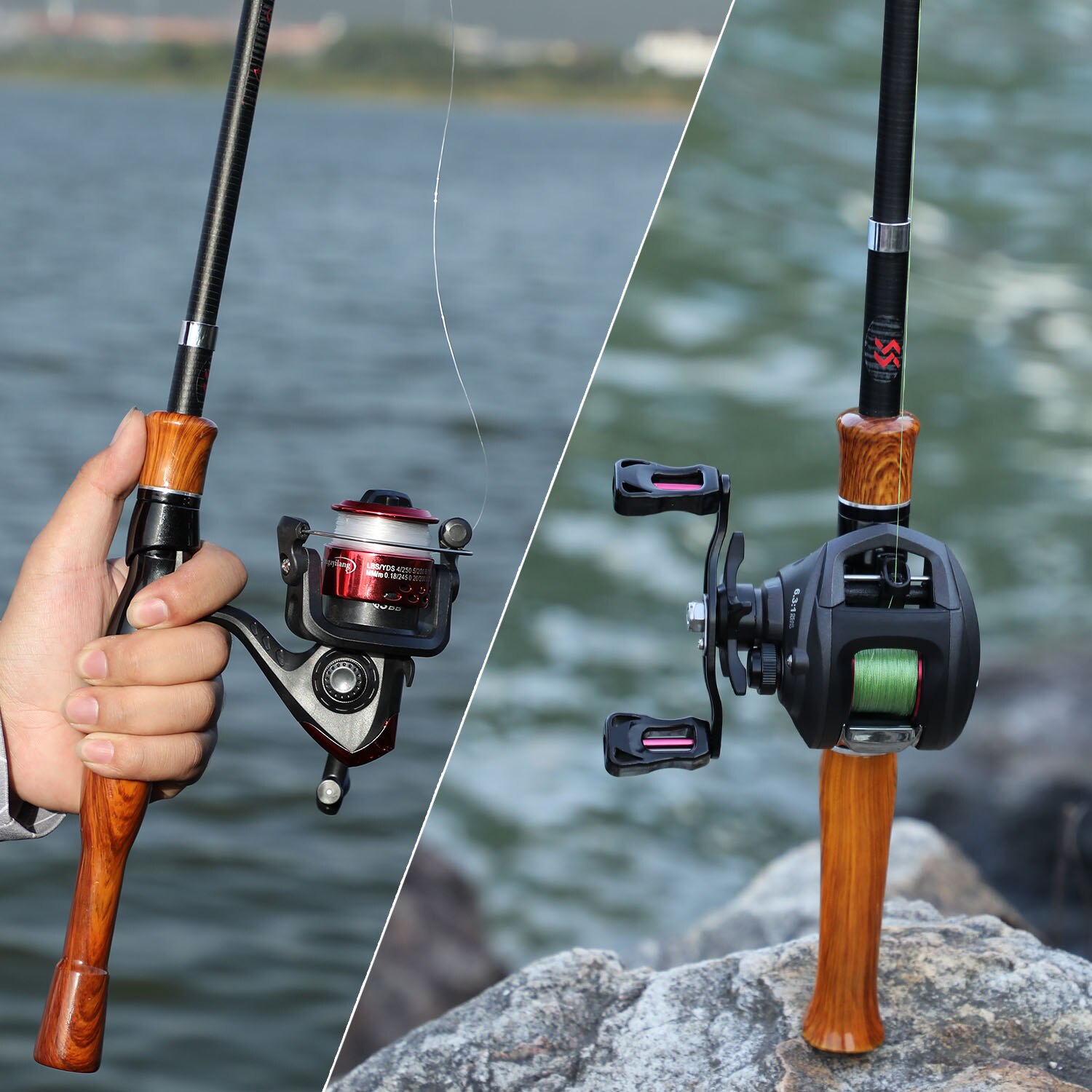 1.6M Carbon Spinning/Casting Rod - Image 5